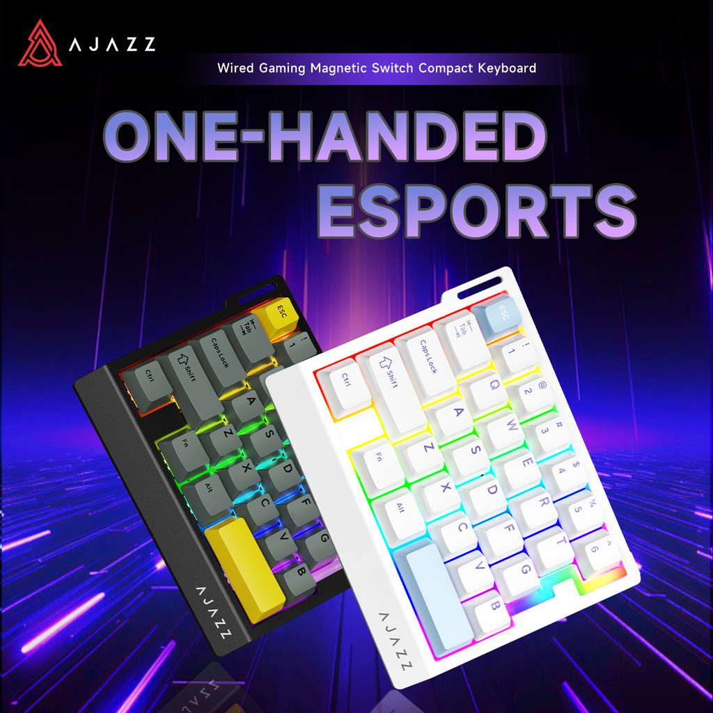 ATTACK SHARK X68MAX HE Rapid Trigger Wired Aluminium Gaming Toetsenbord met Magnetische
