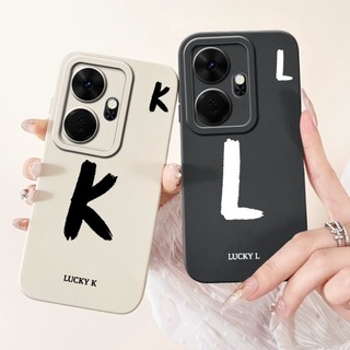 Dành Cho Itel P55 Plus Ốp Lưng PL63LN P663L Vỏ Chữ May Mắn Dễ Thương Mềm Mờ Silicon TPU Ốp lưng Cho Itel P55 + P55Plus Vỏ