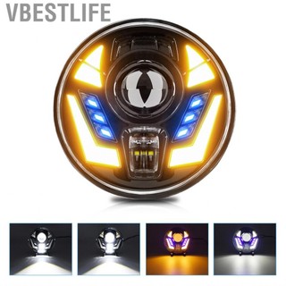 VBESTLIFE Bohemia-VN Đèn pha đèn pha LED 7 inch Đèn pha không thấm nước với sự thay thế tín hiệu rẽ DRL chùm thấp cho Jeep Chevy Ford Land Rover Hummer Mazda 1 PCS