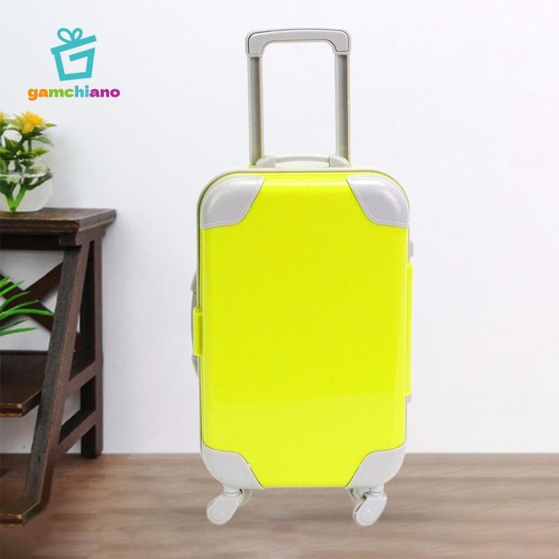 Gamchiano 18 inch Búp Bê Vali Hành Lý Búp Bê Phụ Kiện Tàu Sân Bay Xe Đẩy Mini Lưu Trữ, Đồ Chơi Mỹ, Tiếp tục, Cho Trẻ Em Sinh Nhật