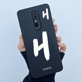 Dành Cho Oppo F11 F11Pro Ốp Lưng Oppo CPH1911 CPH1969 Ốp Lưng TPU Silicon May Mắn Chữ Ban Đầu Cặp Đôi Ốp lưng Cho Oppo F11 F 11 Pro Ốp Mềm