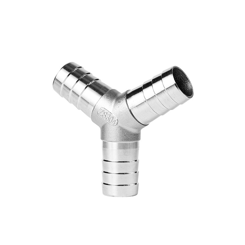 6 / 8 / 10 / 12 / 13 / 14 / 15 / 16 / 20 / 25mm Hình chữ Y Chữ L Chữ Thập Barb Ống Khớp Tách Thép Không Gỉ 304 Khí Nước Nhiên Liệu