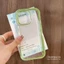 Ibumpers Acrylic Độ Trong Suốt Cao 2IN1 Ốp điện thoại Cho iPhone 17 16 15 14 13 12 Pro Max Ốp điện thoại Cứng Không Vàng