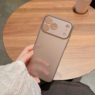 [JLK] Ốp lưng mờ thoáng khí mỏng nguyên bản cho iPhone 17AIR 17PRO 17 16 15 Pro Max Vỏ bảo vệ chống rơi thân thiện với da mờ