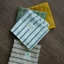 SHUPUN Sọc Khăn Trải Bàn Placemats, Vải Nền Trang Trí Nhà Cửa Phụ Kiện Thảm Trải Bàn, Thực Phẩm Đặt Ra Nhật Bản Retro Tấm Cách Nhiệt