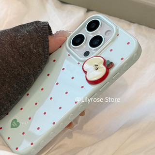 Ốp lưng iPhone 17ProMax 17Air 17Pro Apple iPhone Case 16ProMax 15ProMax 14ProMax 13ProMax 12 Chống rơi Chấm bi màu đỏ TPU Mềm Hồng Tím Vàng