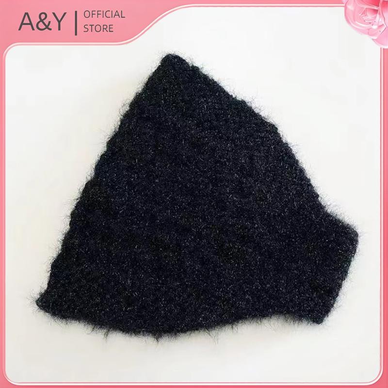 Scrunchie và Khăn Cổ Mũ Thời Trang Chống Gió, Màu Trơn, Co Giãn dành cho Bé Gái