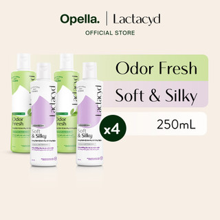 Bộ 2 Chai DDVS Phụ nữ Lactacyd Odor Fresh 250ml/chai + 2 chai DDVS Phụ nữ Lactacyd Soft & Silky Dưỡng Ẩm 250ml