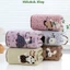 Khăn Tắm Lông Cừu In Hình Hoạt Hình Dễ Thương Thấm Hút Nước Nhanh Khô Kích Thước 70 x 140cm