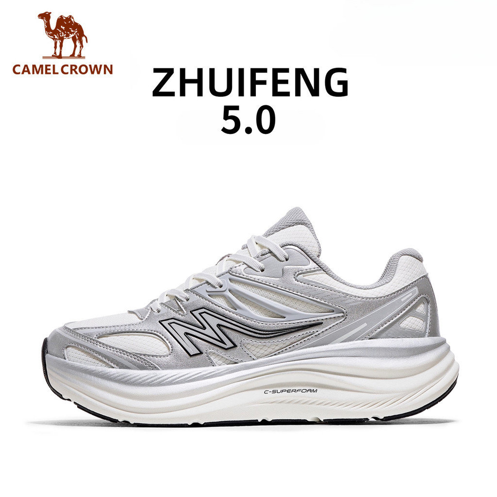 CAMEL CROWN [ZHUI FENG 5.0] Giày thể thao toàn eo biển Giày thể thao chạy bộ thông thường ngoài trời thoáng khí