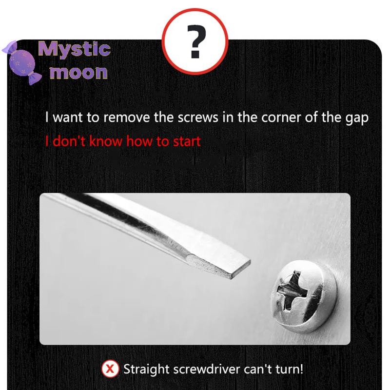 [Mystic] Tua vít góc điện đa chức năng 1PC mới, mô-men xoắn cao 90 ° Tuốc nơ vít góc phải, thủ công [Mới]
