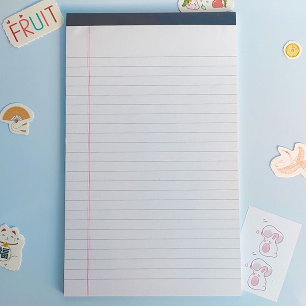 Sổ tay BEABOUT, Tấm viết có thể xé được 50 tờ, Tấm lót pháp lý A5 / A4 đa chức năng Văn phòng trường học