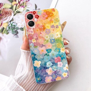 Ốp Trong Suốt Cho Samsung Galaxy A07 4G Ốp Lưng 2025 Hoa Thời Trang Mới Nơ Mềm Cho Samsung A07 SM-A075F SM-A075B Ốp Lưng