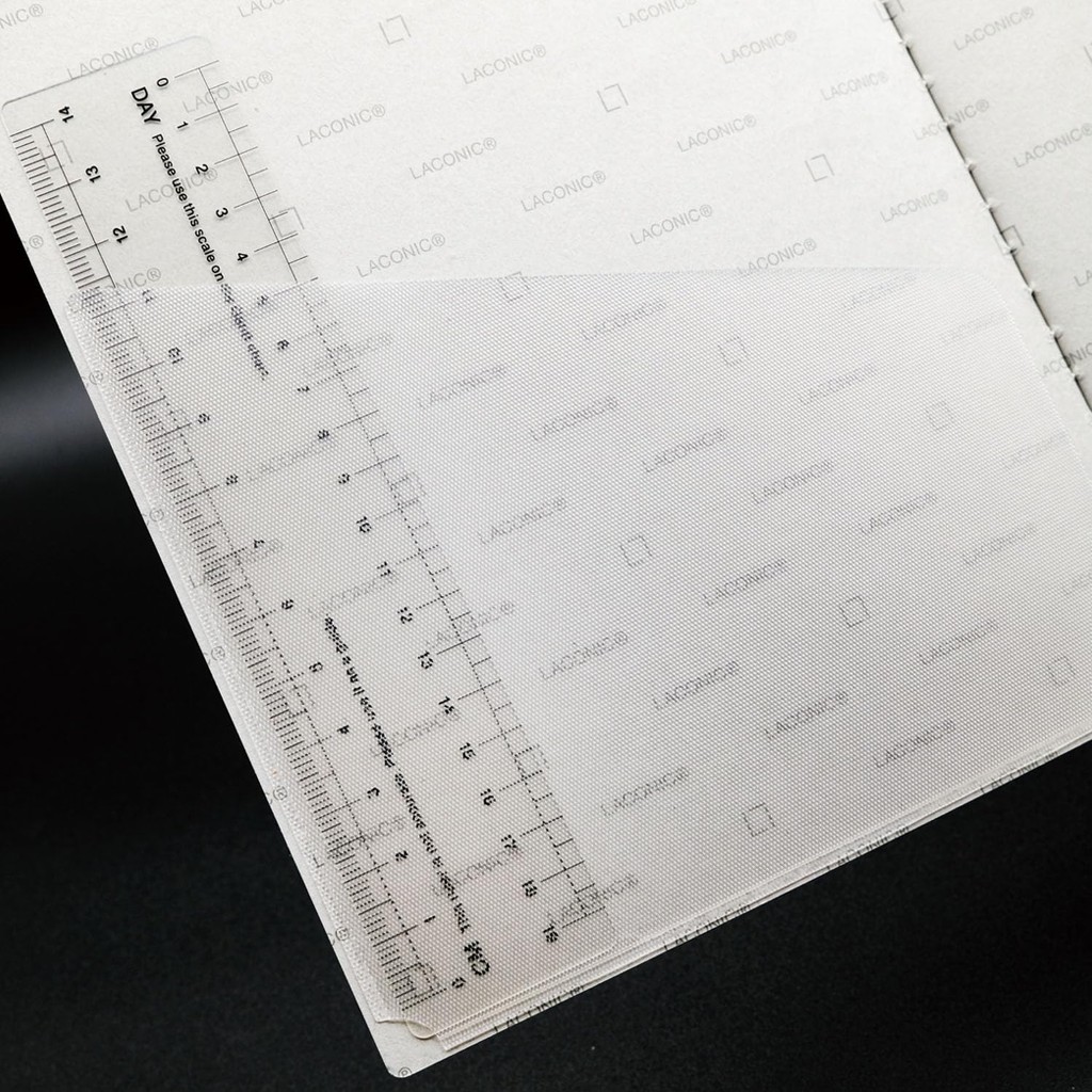 Laconico 2026 Monthly Planner A5 Gantt Chart Plain Paper LGMD14-150 (Starts December 2025) ㅤDirect From Japan
