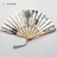 JCSYFAC Nhiều Mẫu Quạt Nhật Bản Thanh Lịch Handmade Hoàn Hảo Cho Cá Tính Quà Tặng Mùa Hè Mới