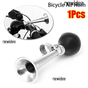 NEWIDEA 1 Chiếc Sừng Không Khí Xe Đạp, Chuông Hooter Dễ Dàng Lắp Đặt Sừng Cảnh Báo Xe Đạp, Bền Retro Loại Báo Chí Cao Su Núi Xe Đạp Đường Bộ Sừng Xe Đạp Phụ Kiện Đi Xe Đạp