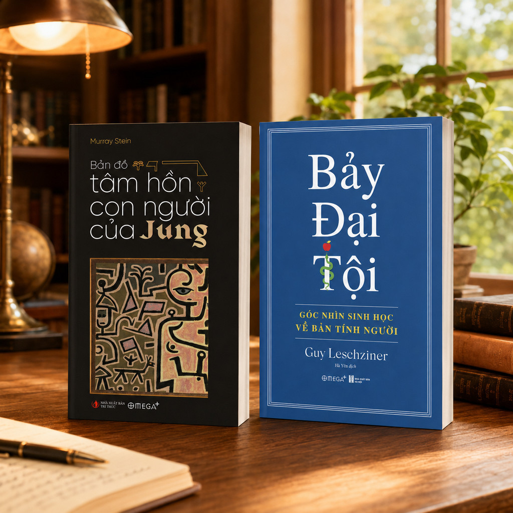 Sách - Lẻ/Combo: Bản Đồ Tâm Hồn Con Người Của Jung + Bảy Đại Tội (Omega+)