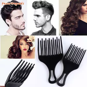 FAVORITEGOODS Lược Răng Rộng Làm Tóc Nhựa Chống Tĩnh Điện Răng Cao & Thấp Răng Bàn Chải Nĩa Tóc