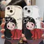 Ốp Lưng Cho Redmi Note 14 13 12 11 10 8 13T 14T 15T Pro A5 A3 A2 A1 14C 13C 12C 11A 10C 9A 9C Poco C75 C65 C61 C55 C31 Kem Sóng Cong Cạnh Họa Tiết Cô Gái Dễ Thương NYK435