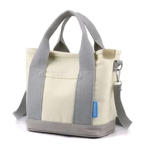 Melaleuca Canvas Một Vai Túi Messenger Di Động Dung Tích Lớn Sinh Viên Đa Năng Đi Lại Túi Đi Chơi Túi Nhỏ Fema