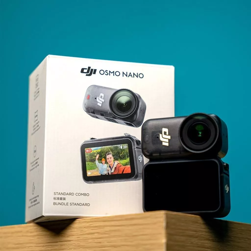 Camera Hành Động DJI Osmo Nano Siêu Nhẹ, Màn Hình OLED, Quay Video Lên Đến 4K/60fps