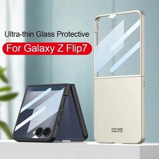 Ốp nhựa bảo vệ kính ngoài siêu mỏng cho Galaxy Z Flip 8 Z Flip 7 Z Flip 6 Z Flip 5 Vỏ cứng bảo vệ chống sốc