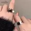 AqToCna Sáng Tạo Vintage Ngộ nghĩnh Mèo Mở Nhẫn Có Thể Điều Chỉnh Cho Nữ Cô Gái Thời Trang Hoạt Hình Dễ Thương Nhẫn Dự Tiệc Phụ Kiện Trang Sức Quà Tặng AqToCna