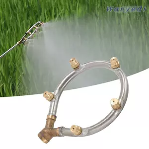 Máy phun nước tưới tròn WANYEDI, Vòi phun sương bằng thép không gỉ có ren M14 * 1.5mm, Máy phun sương mịn bền 5 đầu Máy phun nước tạo độ ẩm