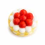 Đồ chơi căng thẳng SMILE Bóp, Chất liệu PU phục hồi chậm Đồ chơi tăng chậm, Bánh mì kẹp thịt tăng chậm Mô phỏng Bánh quy Mô phỏng Bánh sinh nhật dâu tây Đồ chơi tăng cường tập trung