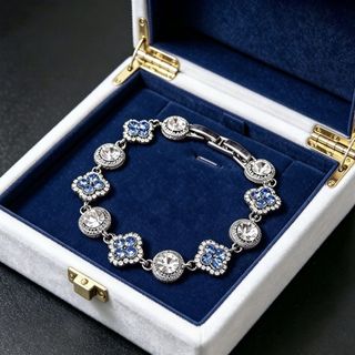 Full Kim Cương Bốn Lá Vòng Tay Cỏ Ba Lá Nữ 2026 Khổng Lồ Đẹp Vòng Tay Ánh Sáng Sang Trọng Cao Cấp Niche Tinh Tế Vòng Tay Hoa Hồng Nữ