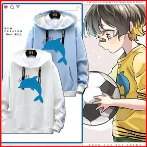 BH2 BLUE LOCK Bachira Meguru Áo Hoodie Anime Áo Unisex Dài Tay Top Cosplay 3D Chui Đầu Plus Kích Thước HB2