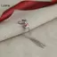LUImo Thời Trang Bất Đối Xứng Viền Bông Tai In Nhiều Màu Sắc sel Tai Bule Vintage Hợp Thời Trang Trang Trang Sức Cho Bé Gái Hẹn Hò Hàng Ngày Mặc SBS