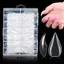 Trong kho EAGLE của Talon 70/140/150PCS ngắn cong Stiletto rõ ràng móng tay giả Lời Khuyên cho Diy Salon cá tuyết