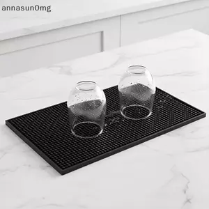 AA Vuông PVC Thoát Thảm Cao Su Chống Trượt Rượu Thủy Tinh Chịu Nhiệt Miếng Lót Cho Nhà Thanh Bề Mặt Nhà Bếp VN