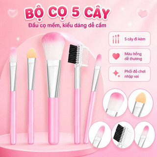 Túi đeo chéo trang điểm mô phỏng – 22 chi tiết: gương, lược, son, phấn, nail – Đồ chơi làm đẹp cho bé gái – Dễ thương