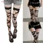 Woke Đau Khổ Fishnet Vớ Tiểu Văn Hóa Tất Đùi Cho Nữ Bé Gái Mùa Hè Rách Trên Đầu Gối Tất Quần