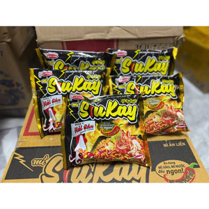 Thùng 24 Gói Mì SiuKay Vị Bò- Hải Sản 24g x127g. ACECOOK Siêu cay DATE MỚI-NPPGT