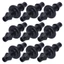 Bộ chuyển đổi ống thẳng YOLOGO 200 CÁI, Đầu nối ống 2 chiều chống rò rỉ 4 / 7mm, 2 chiều bền bỉ Nhẹ Dễ dàng lắp đặt Hệ thống phun nước vi mô lắp tưới vườn