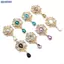 Bluelover 32 * 60MM cho kim cương giả Nút tóc Manualidades Phụ kiện Diy Flat ba Trâm cài Phụ kiện trang sức Mới