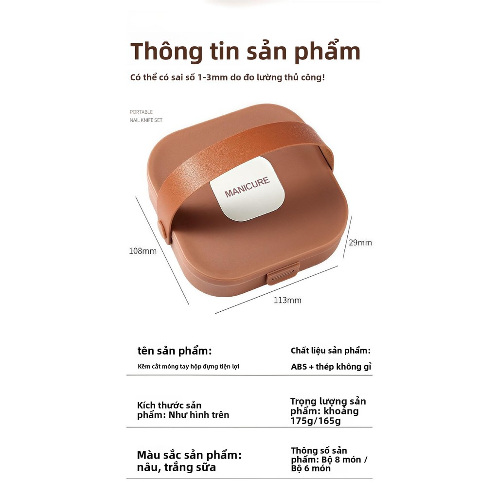Bộ cắt móng tay chống văng chất lượng cao-Bộ cắt móng tay tiện lợi cho cả nam và nữ