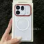 Thích hợp cho OPPO FindX9SPro Ốp điện thoại mỏng trong suốt cao Không dễ dàng để màu vàng FindX9Ultra Vỏ cứng PC từ tính