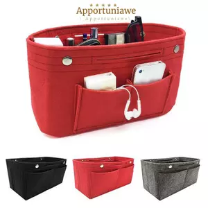 IAPPORTUNIA Nỉ Chèn Túi Du Lịch Di Động Chèn Túi Ví Lót