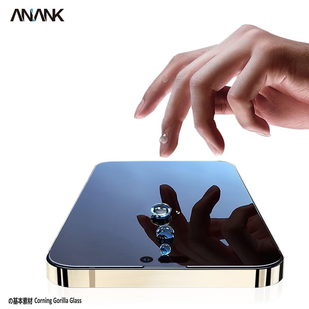 [Chính Hãng] Kính Cường Lực ANANK Corning Gorilla Glass Siêu Cứng iPhone 16 Pro Max / 15 / 14 Series - Công Nghệ Nhật