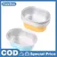 10 Chiếc Nhôm Lá Cupcake Cốc Có Nắp Chống Dính Giấy Nướng Bánh 68ml Hình Bầu Dục Pudding Món Tráng Miệng Ly Tiệc Cưới Tiếp Liệu