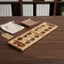 Lý luận Tư duy bằng gỗ Mancala Chiến lược trò chơi Mancala Board có thể gập lại cho trẻ em