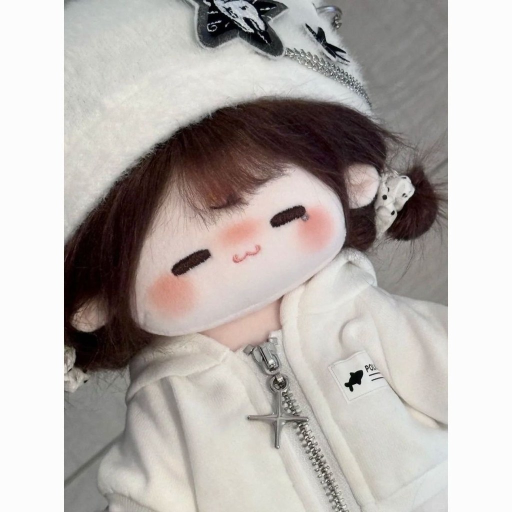 Bộ quần áo trẻ em 20cm Ichiban Quần áo búp bê Cotton không thuộc tính Mũ tai mèo dễ thương Thời trang Mặc tinh tế