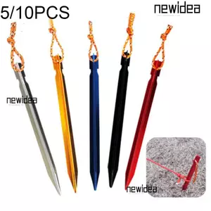 NEWIDEA 5 / 10 Chiếc 18cm Lều Chốt Cọc Đỏ Mạnh Siêu Nhẹ Tam Giác
