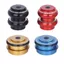 Tai nghe LACYES MTB, Nĩa ống thẳng Ống kín Tai nghe xe đạp, Hợp kim nhôm không ren bán tích hợp CNC 1-1 / 8 "28.6mm Tai nghe xe đạp 34MM 44MM