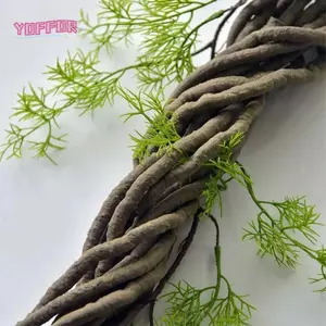 Cây nho mây nhân tạo YOFFOR, cây mây giả có thể uốn cong