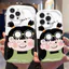 Ốp Lưng Cho OPPO Reno 15 14 13 12 11 10 Pro 8 6 15F 14F 13F 8Z 7Z 6Z A6X A3X A5i A17K A16K A16E A15S A12E Kem Sóng Cong Cạnh Họa Tiết Nụ Cười Cô Gái NYK469
